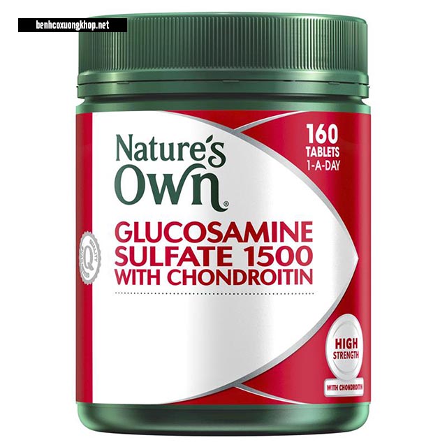 Thuốc Nature Own Glucosamine 1500 with Chondroitin Úc