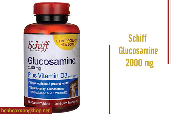 Thuốc schiff glucosamine 2000mg with vitamin d3