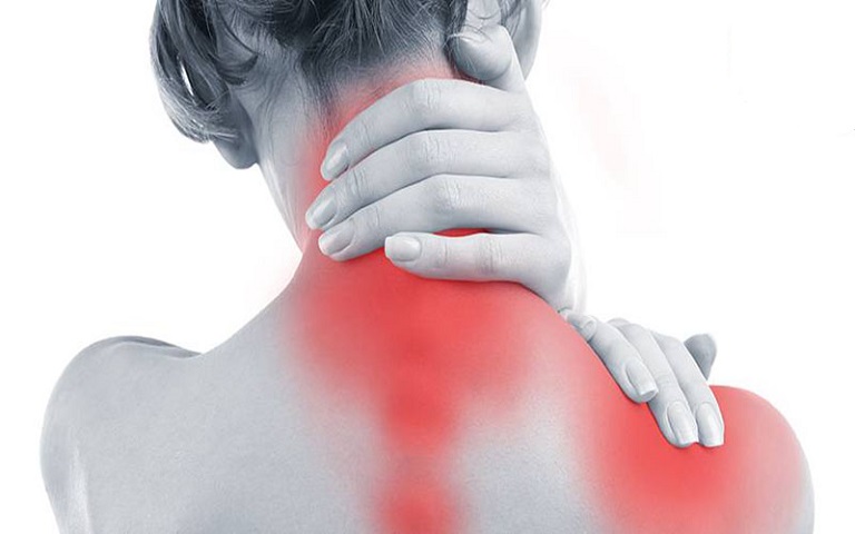 Tình trạng đau nhức ở vùng cổ lan xuống gáy, vai hay dọc sống lưng