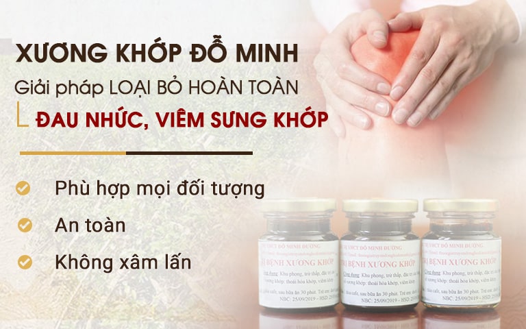 Xương khớp Đỗ Minh là giải pháp trị thoái hóa khớp hiệu quả