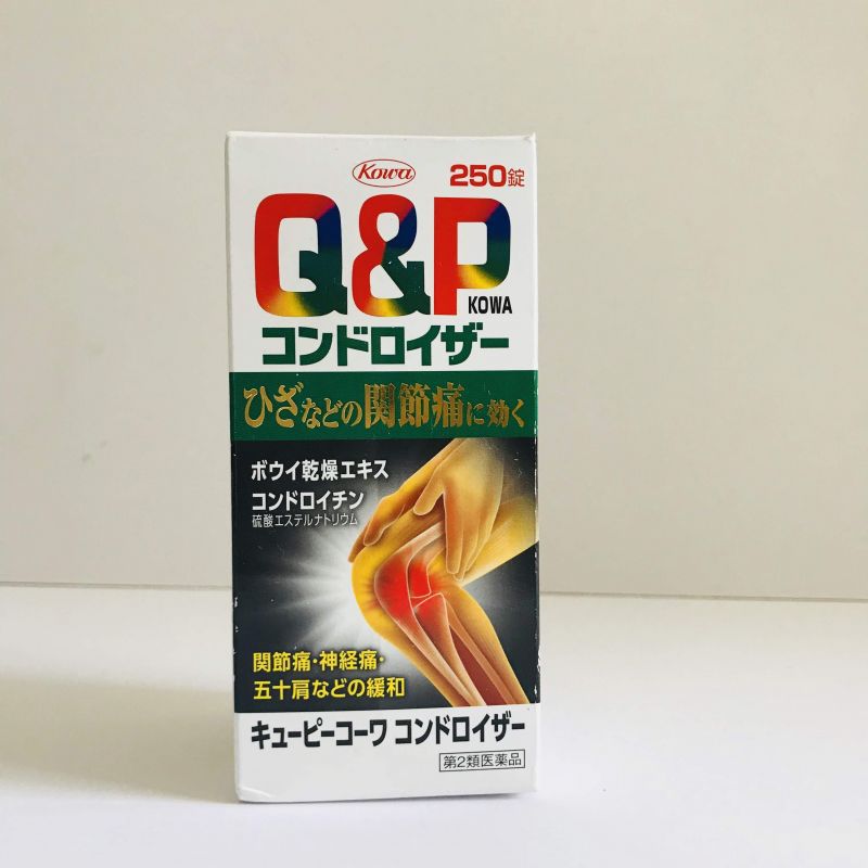 Q&P Kowa là thuốc trị thoái hóa cột sống nổi tiếng của Nhật